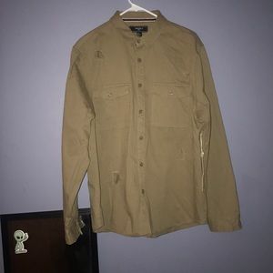 Forever 21 “Destroyed” button down